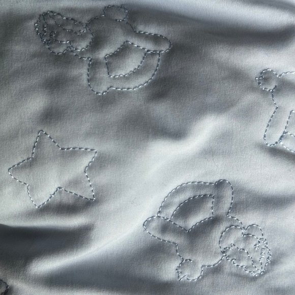 Le Petit Rothschild Infant Snowsuit 6mo Attached Mittens Booties Puffer Bunting - Picture 12 of 14